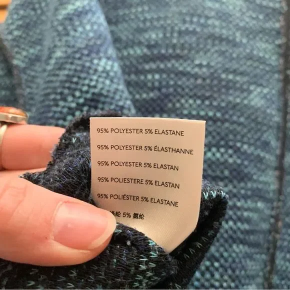 We The Free Blue Sweater Medium - Picture 6 of 7